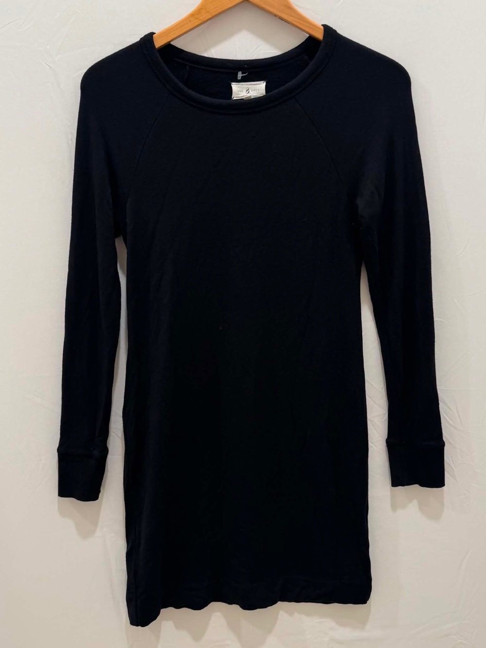 Lou & Grey Women Black Long-Sleeve Women Tunic Top Size XS